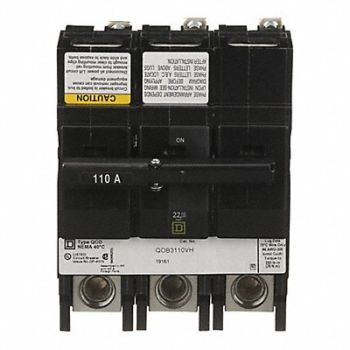SQUARE D Circuit Breaker 110A Bolt On 120/240V 3P, 2GLK5