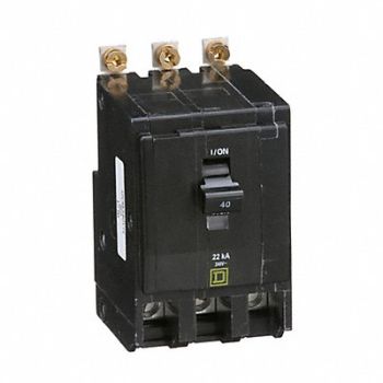 SQUARE D Circuit Breaker 40A Bolt On 120/240V 3P, 2GLL8