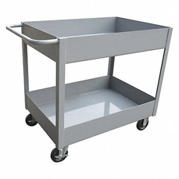 GRAINGER APPROVED Utility Cart 1 200 lb Steel, 2GMH8