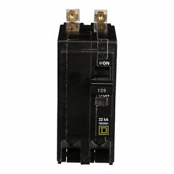 SQUARE D Circuit Breaker 125A Bolt On 120/240V 2P, 2GNG8