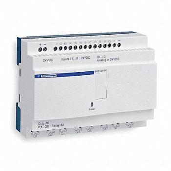 SCHNEIDER ELECTRIC Logic Relay 100-240VAC Without Display, 2GNN1