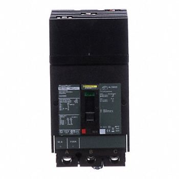 SQUARE D Circuit Breaker 90A 3P 600VAC HG, 2GNR3