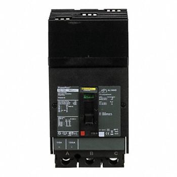 SQUARE D Circuit Breaker 110A 3P 600VAC HG, 2GNR9