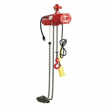 DAYTON Electric Chain Hoist 300 lb 10 ft., 4GU70