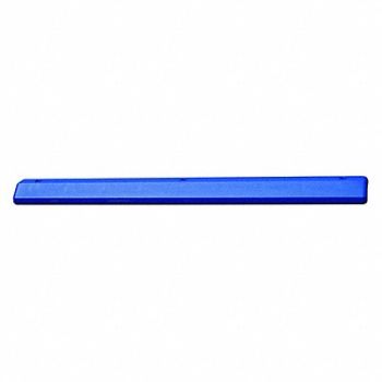 GRAINGER APPROVED Parking Curb 72 Blue Polyethylene, 2GTG5