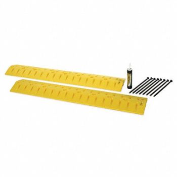 GRAINGER APPROVED Cable Protector Drop Over 2 Channel 9ft., 2GTG7