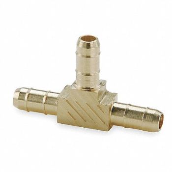 PARKER Union Tee 0.375 In Push-in Brass, 2GUG1