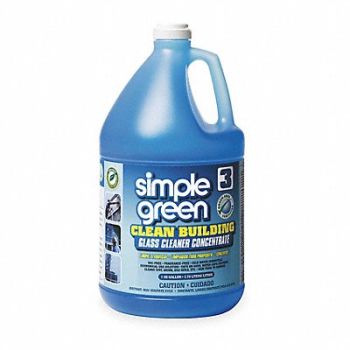 SIMPLE GREEN Glass Cleaner Jug 1 gal PK2, 2GVN9
