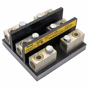 BUSSMANN Fuse Block 101 to 200A T 3 Pole, 2GWC5