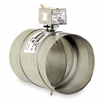 HONEYWELL Round Motorized Damper Dia 5 In, 279C19