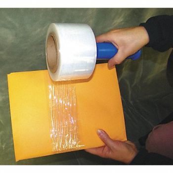 GRAINGER APPROVED Stretch Wrap Cast Heavy Duty PK4, 15A914