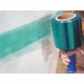 GRAINGER APPROVED Stretch Wrap Cast Standard Duty PK4, 15A926