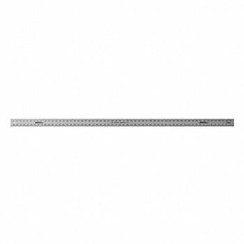 JOHNSON Aluminum Straight Edge 60 Graduated, 2H412