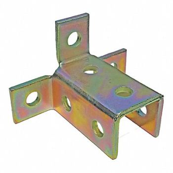 GRAINGER APPROVED Wing Connector Tree-Way Steel, 2HAE8