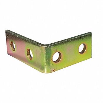 GRAINGER APPROVED Corner Connector 90 Degrees Steel, 2HAF2