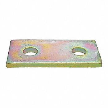 GRAINGER APPROVED Splice Flat Plates Steel, 2HAJ4