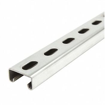 GRAINGER APPROVED Strut Channel SS Overall L 10ft, 2HAL3
