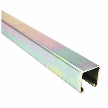 GRAINGER APPROVED Strut Channel Steel Overall L 10ft, 2HAL5