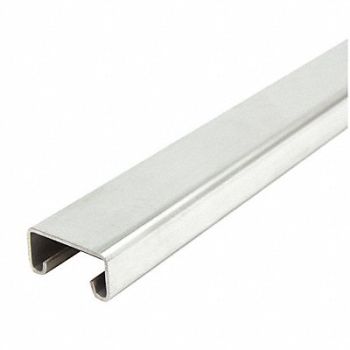 GRAINGER APPROVED Strut Channel SS Overall L 10ft, 2HAL6