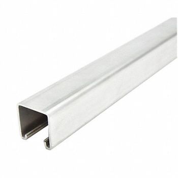 GRAINGER APPROVED Strut Channel SS Overall L 10ft, 2HAN3