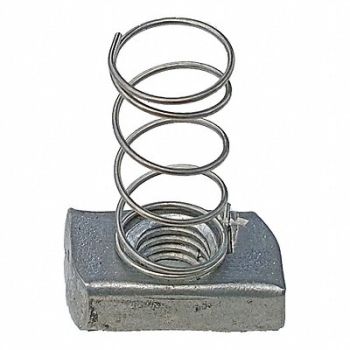 GRAINGER APPROVED Spring Nut 304 SS Overall W 3/4in PK25, 2HAN4