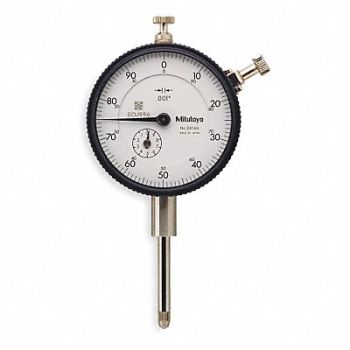 MITUTOYO Dial Indicator 0 to 1 In 0-100, 2HB36