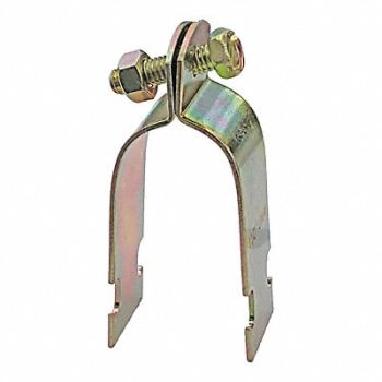 GRAINGER APPROVED Conduit Strap Clamp Steel Overall L 15in, 2HCH4