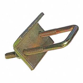 GRAINGER APPROVED Channel Beam Clamp Steel Over L 3.375in, 2HCJ4