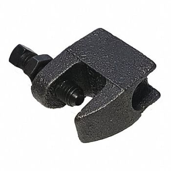 GRAINGER APPROVED Channel Beam C-Clamp Iron Over L 1 5/8in, 2HCK1