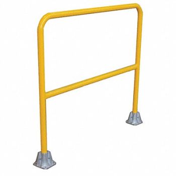 GRAINGER APPROVED Hand Rail Section L 4 Ft, 2HER9
