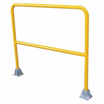 GRAINGER APPROVED Hand Rail Section L 6 Ft, 2HET1