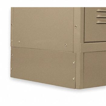 GRAINGER APPROVED F8352 End Base End Tan 6 x11 x11, 2HFP1