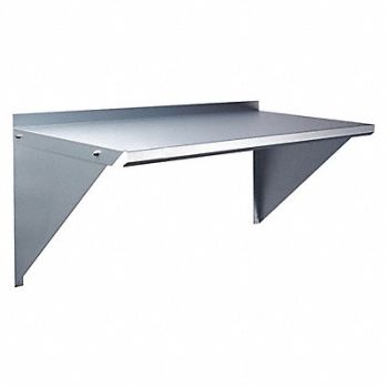GRAINGER APPROVED Wall Shelf 18inx16inx36in ShlfCap 100lb, 2HFZ1
