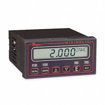 DWYER Digital Panel Meter Pressure, 2HLL8