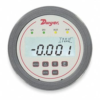 DWYER Digital Panel Meter Pressure, 2HLN7