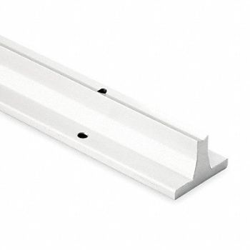 THOMSON Support Rail Aluminum .750 In D 24 In, 2RDG3
