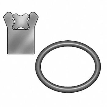 GRAINGER APPROVED Rod Seal Rod Dia 9 Urethane, 2HZN6
