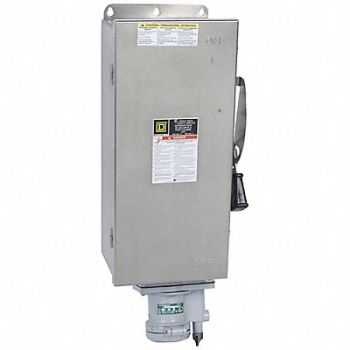 SQUARE D Safety Switch 600VAC 3PST 100 Amps AC, 2JWH1