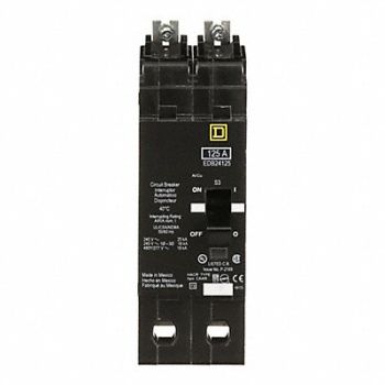 SQUARE D Circuit Breaker 125A Bolt On 277/480V 2P, 2JWK4