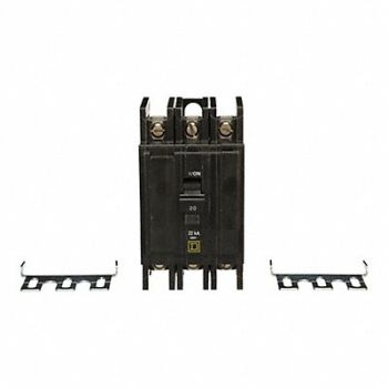 SQUARE D Circuit Breaker 20A 120/240V 3P, 2JXN1