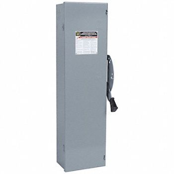 SQUARE D Safety Switch 600VAC 3PDT 30 Amps AC, 2JXW3