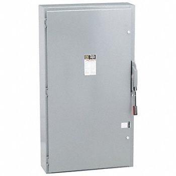 SQUARE D Safety Switch 600VAC 3PST 400 Amps AC, 2JYD5