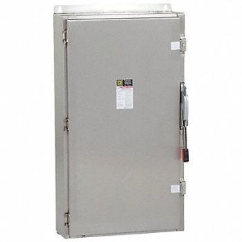 SQUARE D Safety Switch 600VAC 3PST 400 Amps AC, 2JYD7