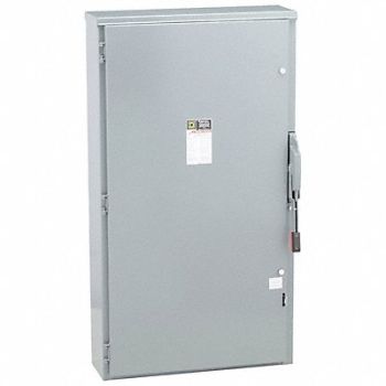 SQUARE D Safety Switch 240VAC/250VDC 2PST 400A, 2JYD9