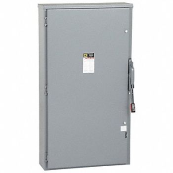 SQUARE D Safety Switch 600VAC/DC 2PST 400 Amps AC, 2JYF5