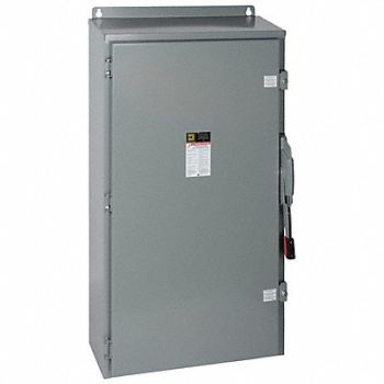 SQUARE D Safety Switch 600VAC 3PST 400 Amps AC, 2JYG9