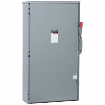 SQUARE D Safety Switch 600VAC/DC 2PST 600 Amps AC, 2JYK2