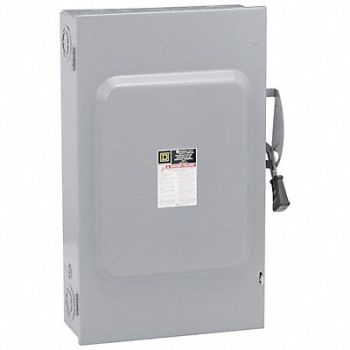 SQUARE D Safety Switch 240VAC 3PST 200 Amps AC, 2JYW1