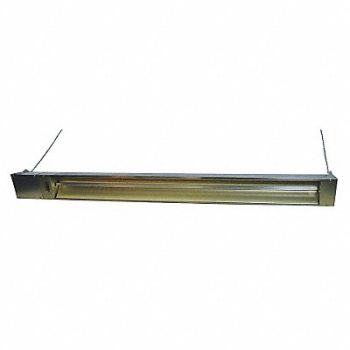 FOSTORIA Spnd Infrd Rdnt Elc Ceil Heatr 59 L 240V, 2KDC1