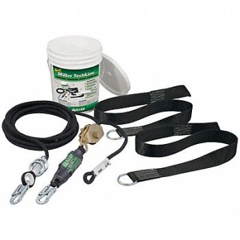 HONEYWELL MILLER K3320 Hrzntl Lifeline Temp 30ft for (2) Wrkrs, 36WA23